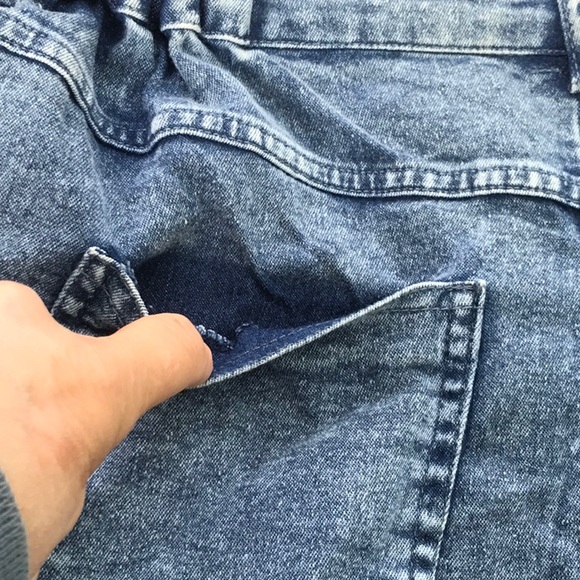 NWT Jolie & Joy Jeans by FCT Denim Distressed Bling Frayed Hem Jean Shorts 1X - Picture 5 of 16